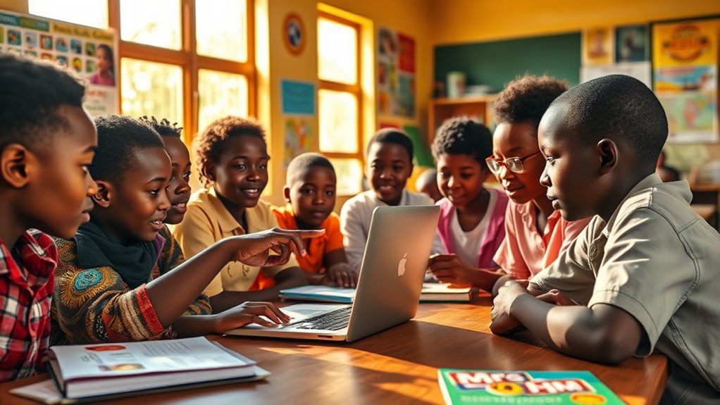 african education website translation