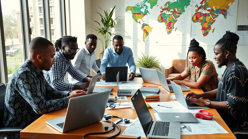 african healthcare website translation