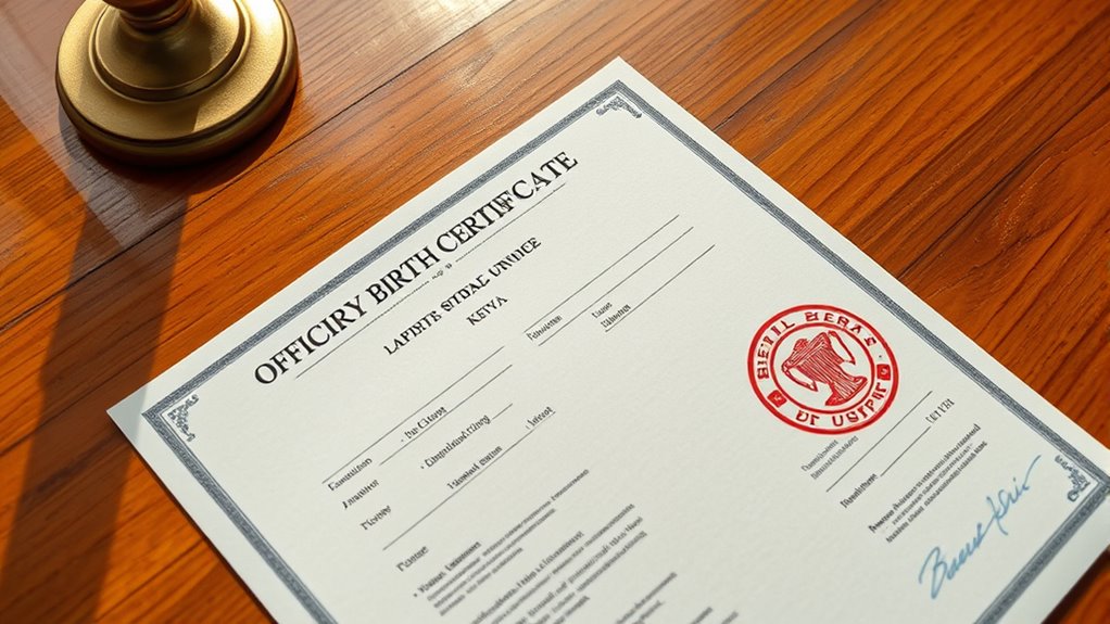 certified birth certificate translations