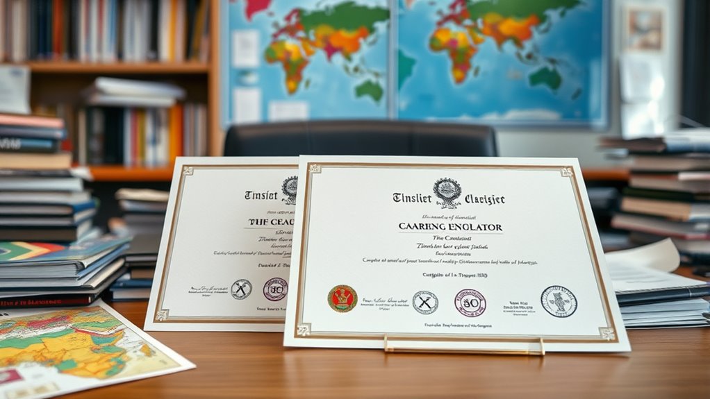 certified translations for degrees