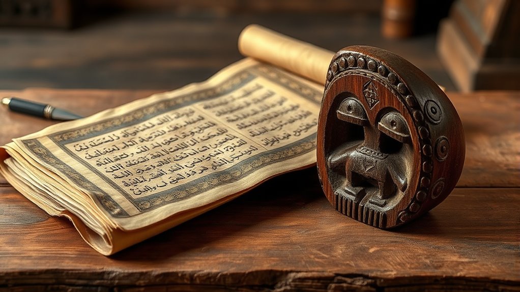 contrasting semitic and akan