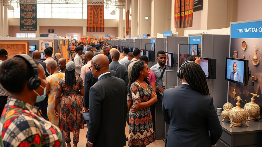 custom translation for exhibitions