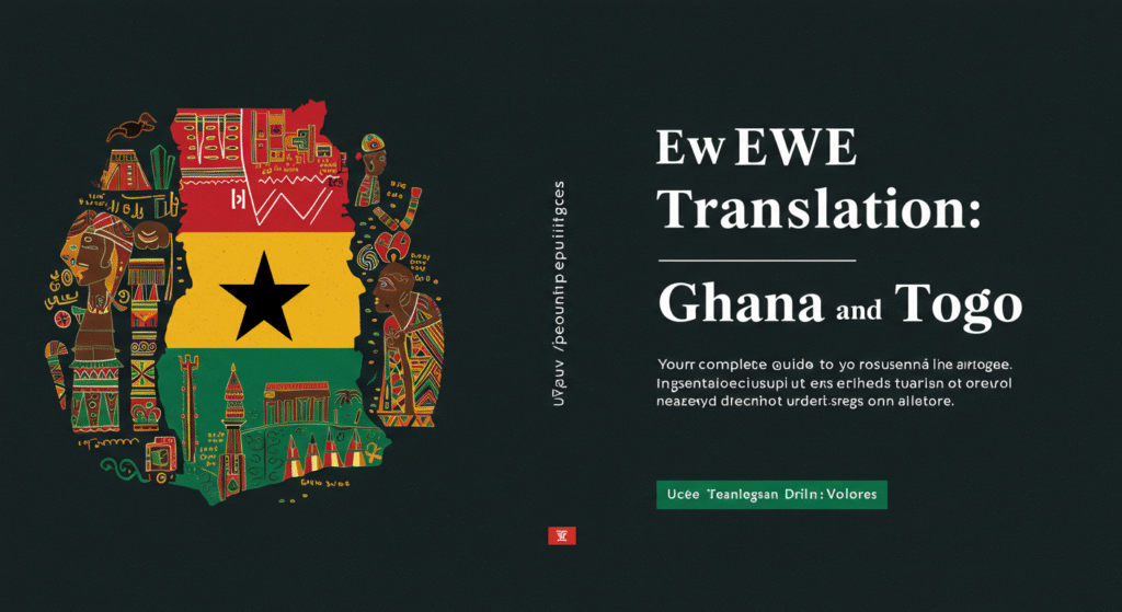 Ewe Translation: Ghana and Togo - Your Complete Guide to Professional Language Services