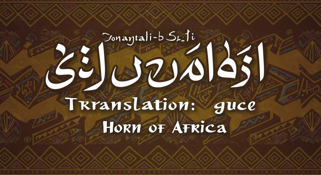Somali Translation: Horn of Africa