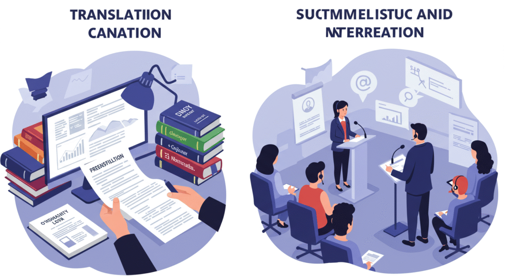The Difference Between Translation and Interpretation: Key Insights for Clear Communication