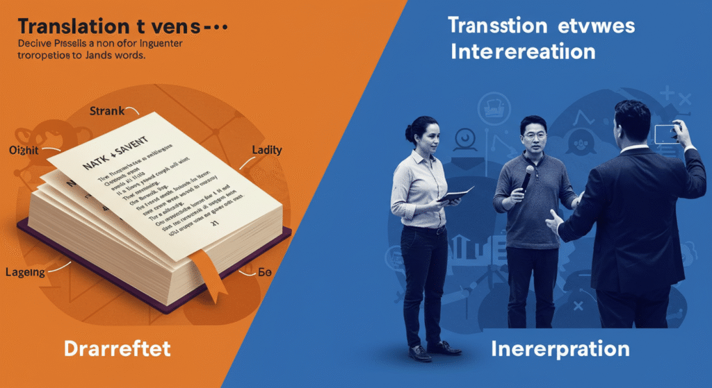 The Difference Between Translation and Interpretation: Key Insights for Clear Communication