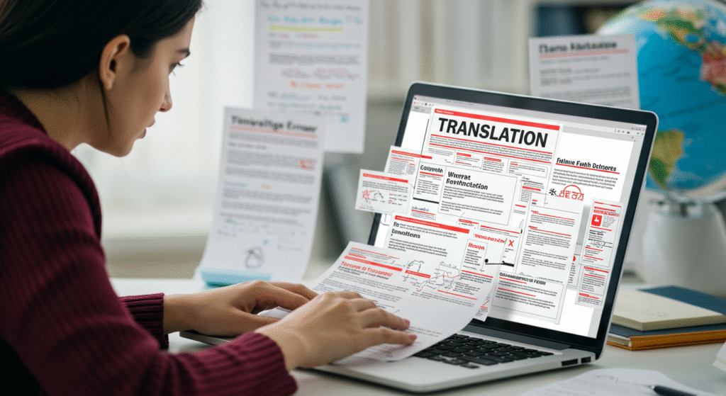 Common Mistakes to Avoid When Translating Documents: Ensure Accuracy and Clarity