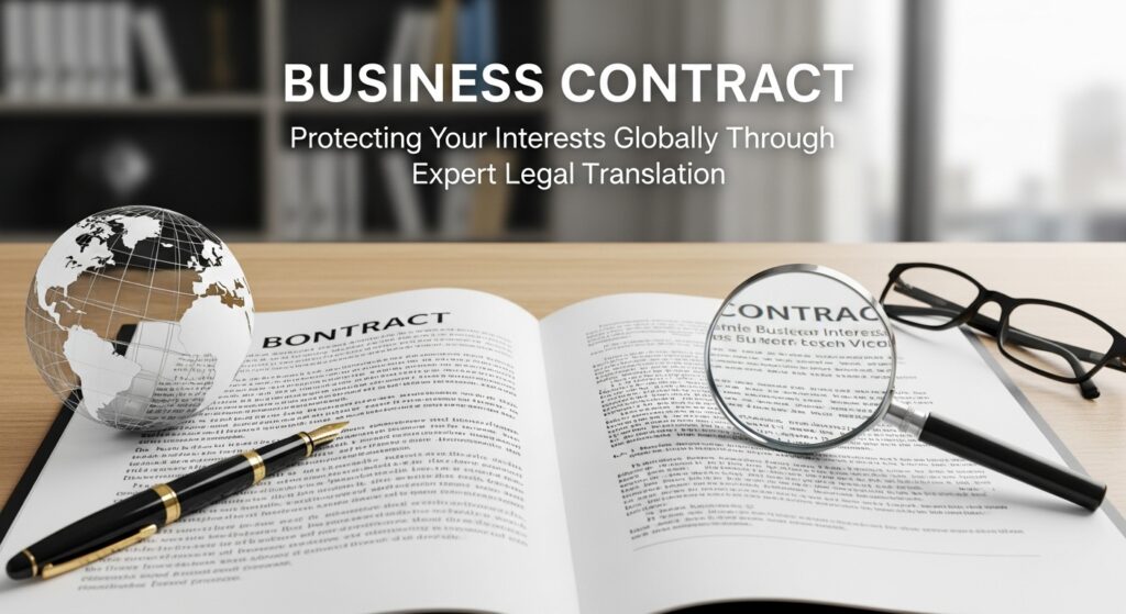 Business Contract Translation | Protecting Your Interests Globally with Expert Legal Services