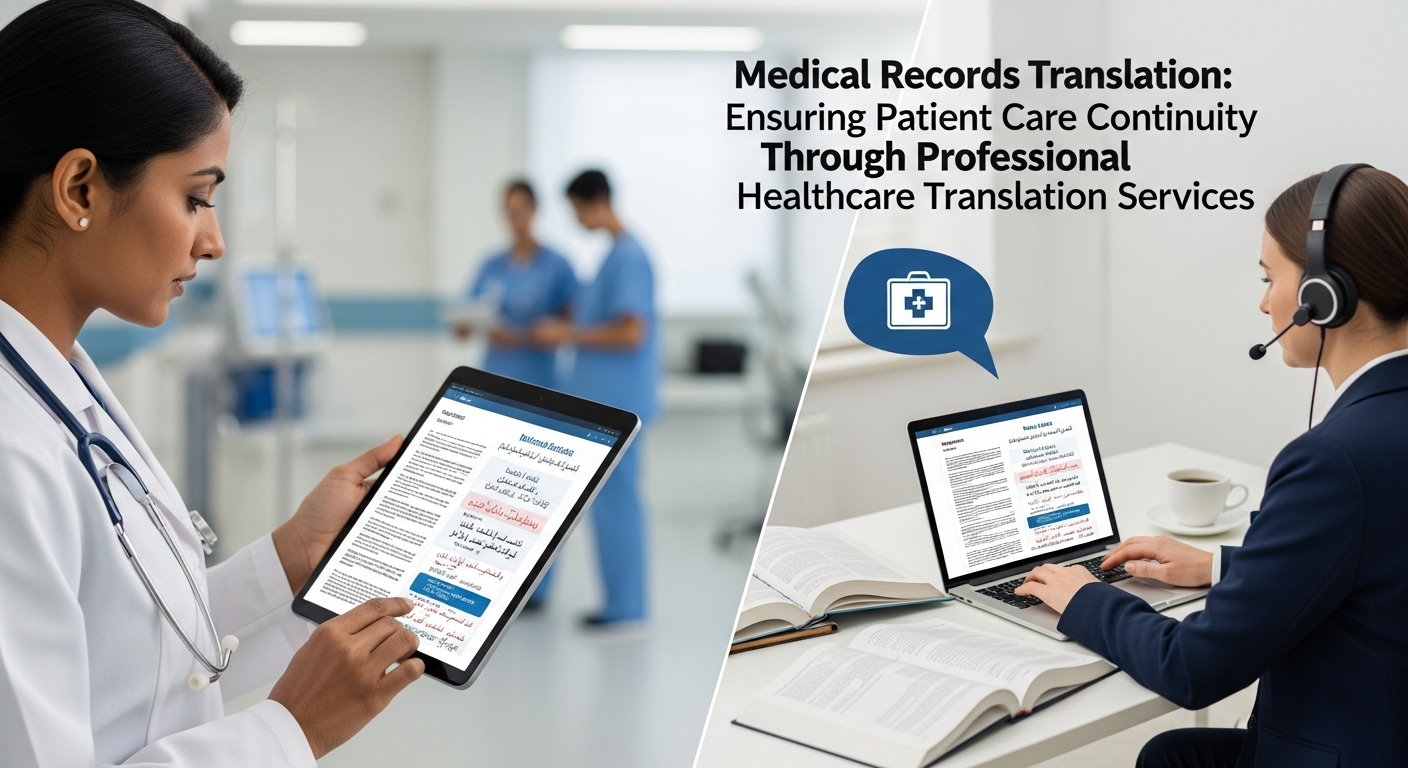 Medical Records Translation | Ensuring Patient Care Continuity with Expert Healthcare Services
