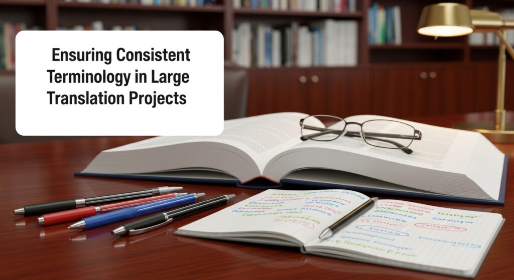 How to Ensure Consistent Terminology in Large Projects